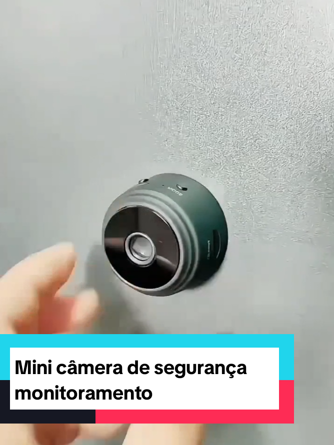 Novo A9 HD Mini com visão noturna  #minicamera  #monitoramento  #seguranca 