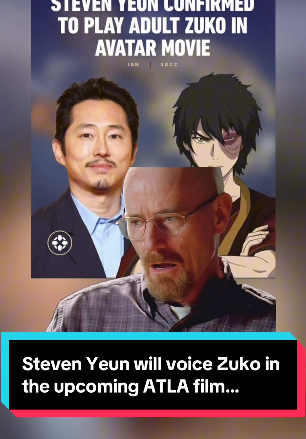 No disrespect to Steven Yeun because he’s awesome in his own right it’s just Dante Basco IS Zuko. #zuko #dantebasco #stevenyeun #avatar #avatarthelastairbender #cast #casing #voiceacting #voiceactor #actor #paramount #movie #movies #film #show #series #animated #animatedmovie #animation #animatedseries #nickelodeon #2026 #News #movienews #castingnews #entertainmentnews #funny #humor #reaction #Meme #MemeCut #atla  