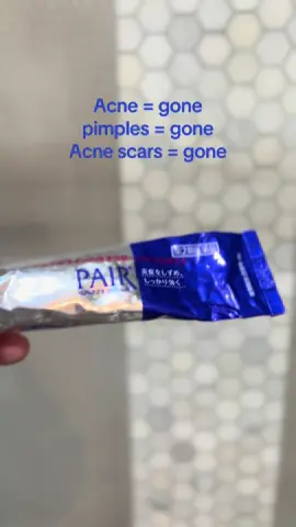 Yes it works #fyp #viral #acne #trending #korean #japan #clearskin #onsale #paircreamforacne #acneproneskincareroutine #paircream #acnecream 