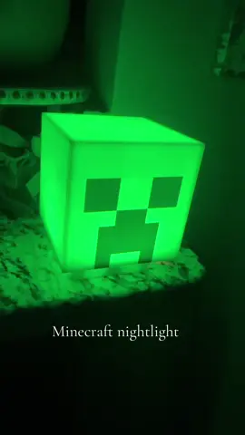 Ok this is really cool #Minecraft #nightlight #tiktokshopfind #homedecor #fyp #foryoupage #trending #viral #content 