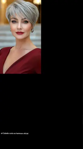 El Cabello corto es hermoso oficial  #cabellohermoso  #elegancia  #Viral  #parati 