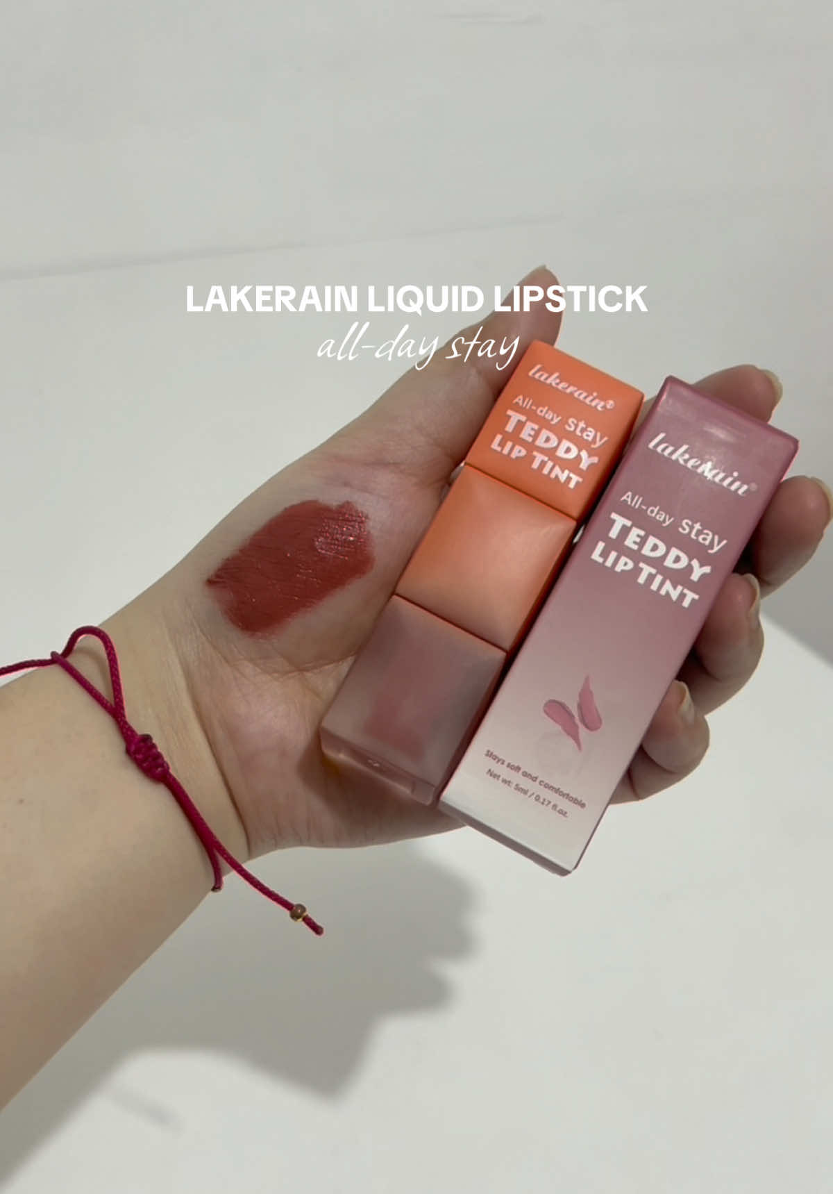 I'm obsessed now with this lippie 😩 I'm pretty sure, you will love it too! #lipstick #lakerain #liquidlipstick #multipurpose #mattelip #lipmud #lipstickrecommendation #BeautyTok #lipstickviral #fyp #lakerainbeauty #lippies #recommendations #musthaveitem 