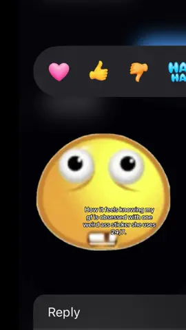 Like bro i have ZERO clue where the fuck she finds these weird ass fucking stickers.  Edit: GUYS PLEASE MY NOTIFICATIONS 😭  #ilovemygf #wlw #relatable? 