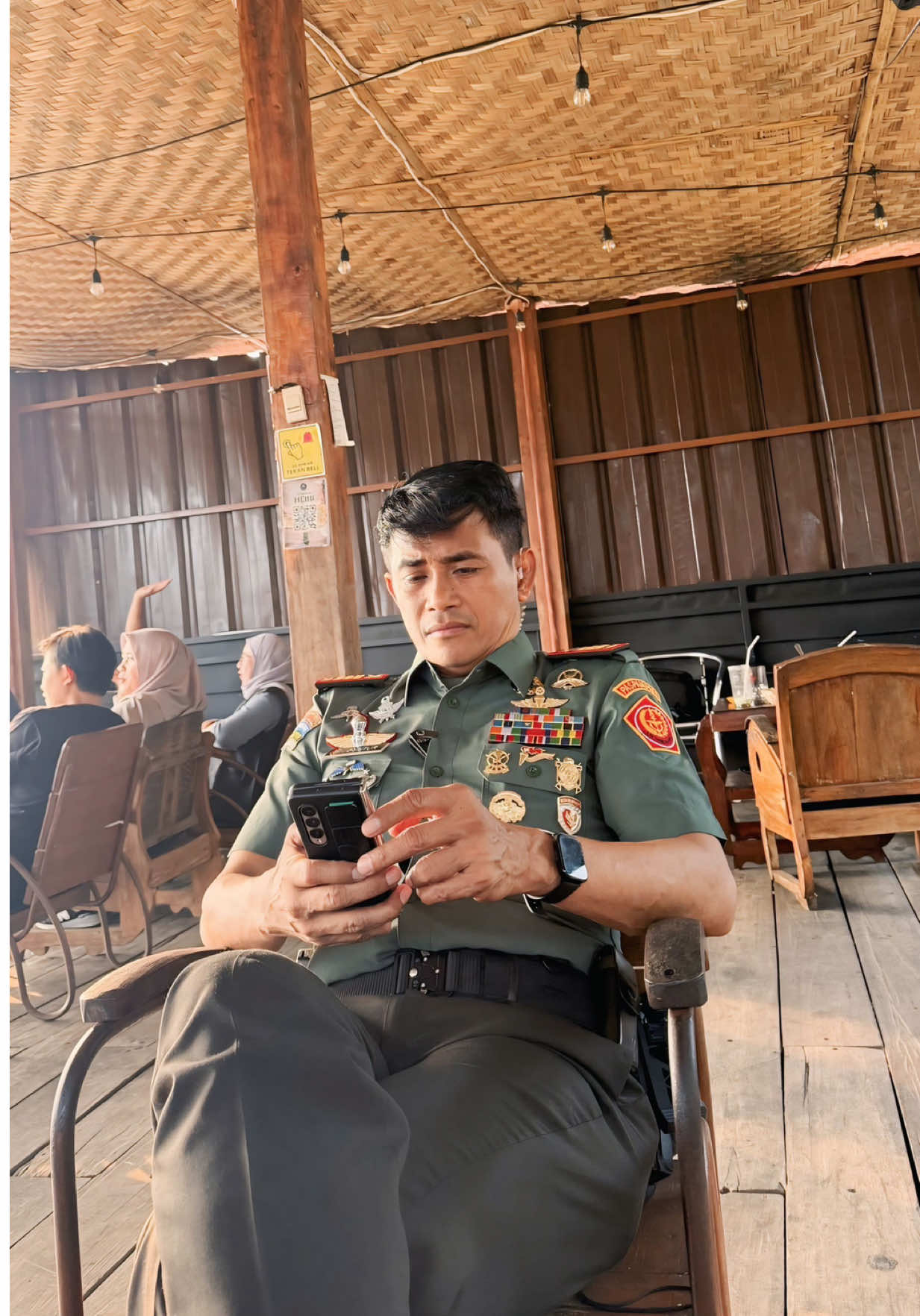 mensyukuri apapun yang terjadi hari ini. KOMANDO🔥 #TNIAD #Kopasus #groupA #paspampres #tniindonesia🇮🇩 #kaptenifanterimuhammadguntur 