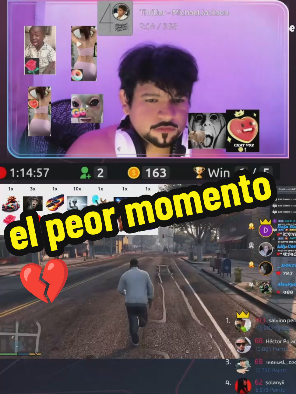 #tiktoklive #livehighlights #streamer estamos pasando por uno de los peores momentos desde que empecé con el sueño de ser streamer se que quizás me estoy apresurando o quizás no sea para mí en realidad esto pero es mi sueño y no se trata de si es o no.. simplemente tiene que ser así pido perdón a las personas si llegué a decir algo malo o llegó a sonar mal la frustración es algo que cuando llegue te invade por completo si tú sueño es lo mismo que el mío solo déjame decirte no es fácil y que quizás aprendas que es la depresión, que es sentirse mal, que es sentirse solo porque lo puedes tener todo pero el solo pensar que tú sueño se puede acabar simplemente duele 💔