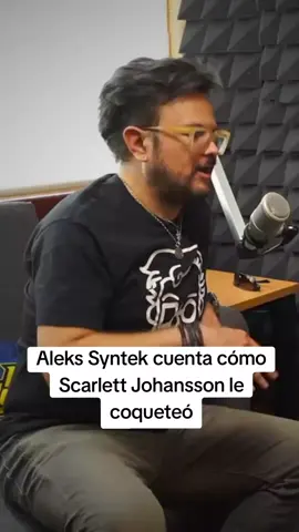 Aleks Syntek cuenta cómo Scarlett Johansson le coqueteó