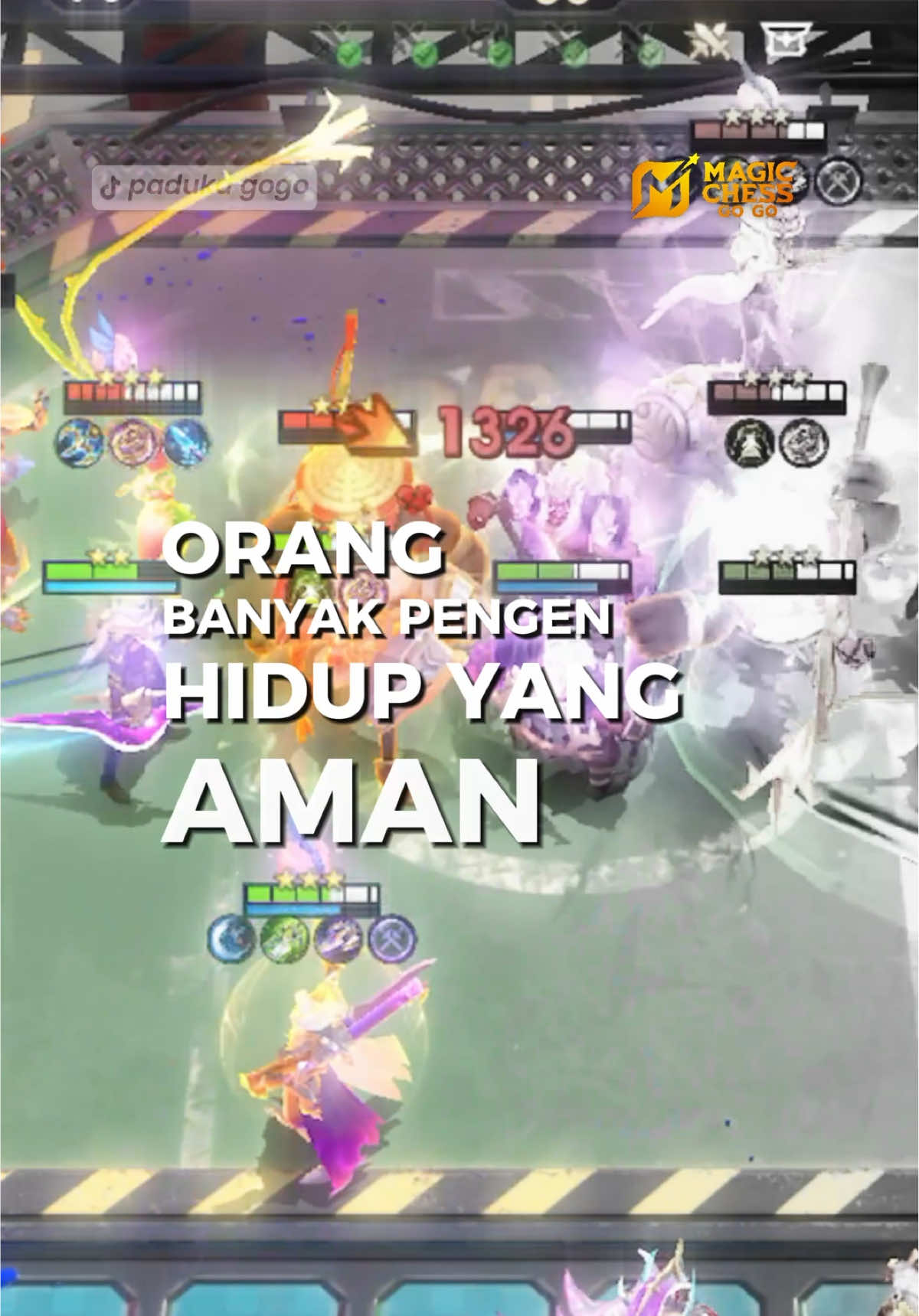 Saya bukan perintis, tapi hertasning 🙏 #MagicChessGoGo #MCGG #GoChessGo #MCGGIDCreators