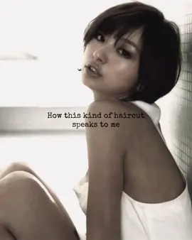 This haircut is always seducing me to get it || #shorthair #haircut #moodboard #aesthetic #fyp 