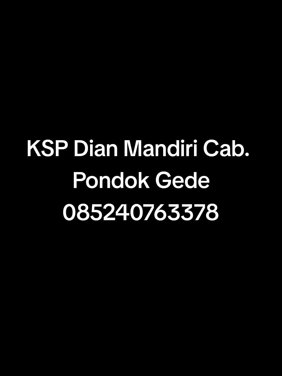 #CapCut Produk pinjaman KSP Dian Mandiri Cab. Pondok Gede banyak pilihannya 😍 wa 085240763378