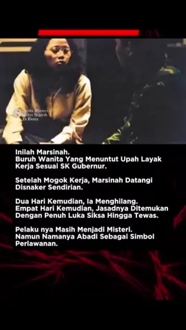 menolak lupa, Marsinah simbol perlawanan