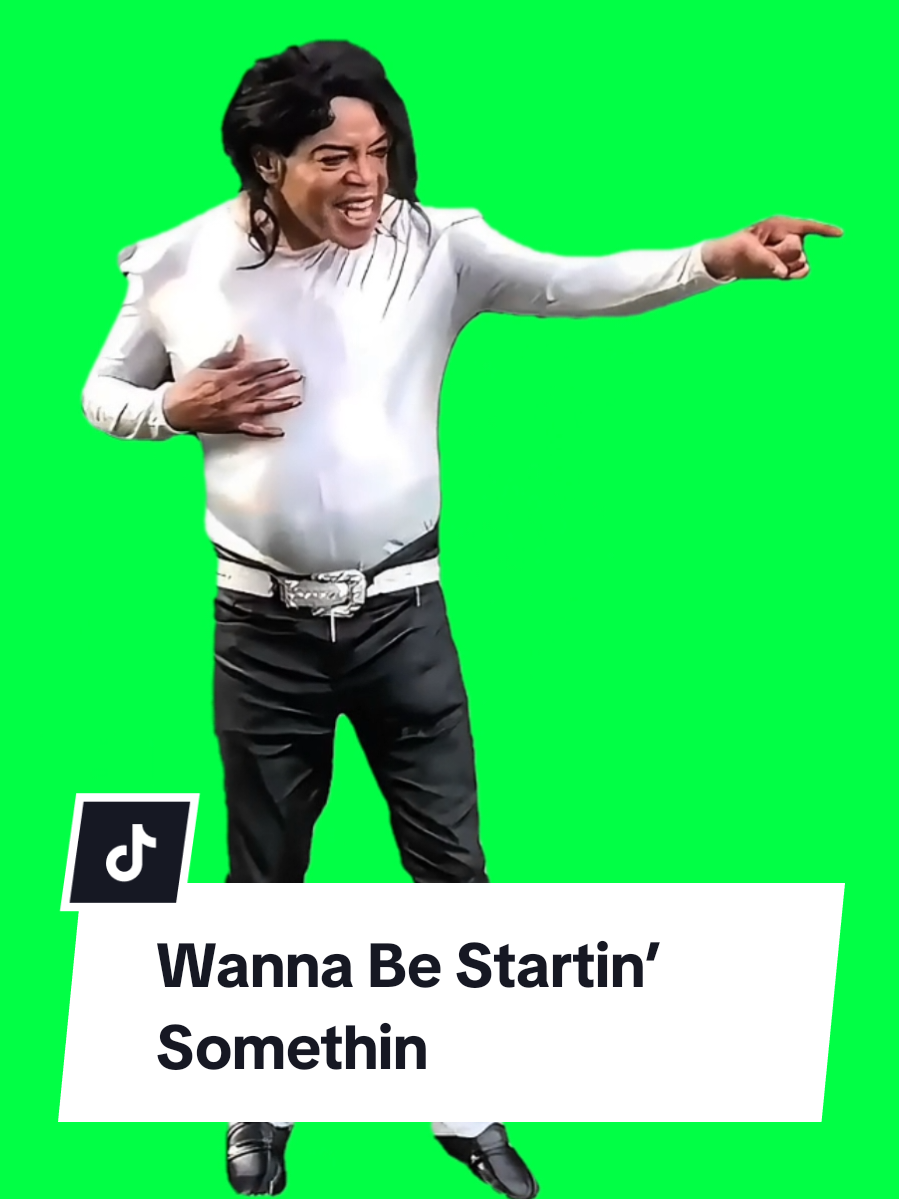 This might be the most mid Michael Jackson impersonation of all time and it’s absolute meme perfection. 🎤 He butchers “Wanna Be Startin’ Somethin’” so 