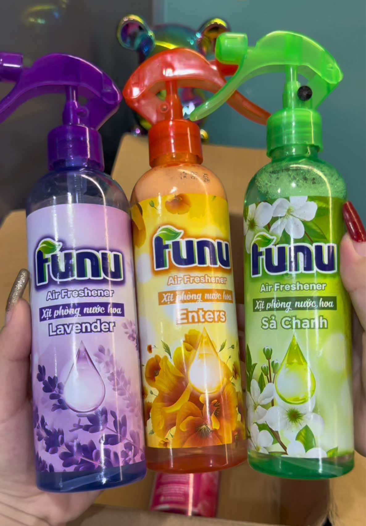 Xịt phòng tinh dầu nước hoa Funu #emkieutaphoa #xitphong #xitphongtinhdau #funu #xitphongfunu
