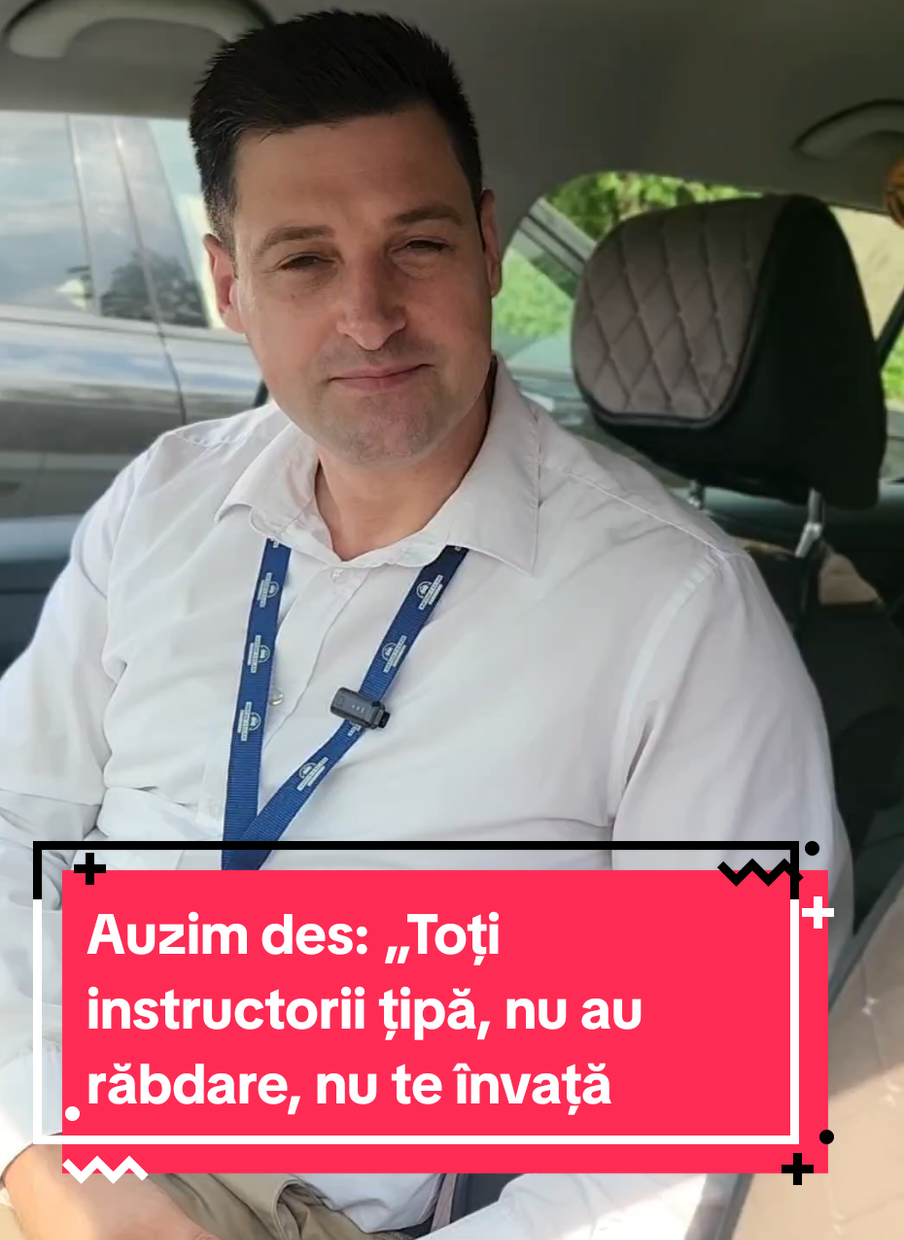 Auzim des: „Toți instructorii țipă, nu au răbdare, nu te învață. ❌ La noi nu e așa. ✅ La școala noastră, contează evoluția ta, nu cât de repede înveți. ✅ Ne pasă de progresul tău, de încrederea ta, de felul în care conduci cu calm și siguranță. 📅 Următoarea serie începe pe 13 august. 🎥 Hai să înveți într-un mediu în care ești respectat și susținut! #ScoalaAutoCuRabdare #InstructorCalm #