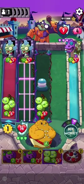 The order matters! _ PvZ Heroes  #PvZ #PlantsVsZombies #Gameplay #Zombies #Game        
