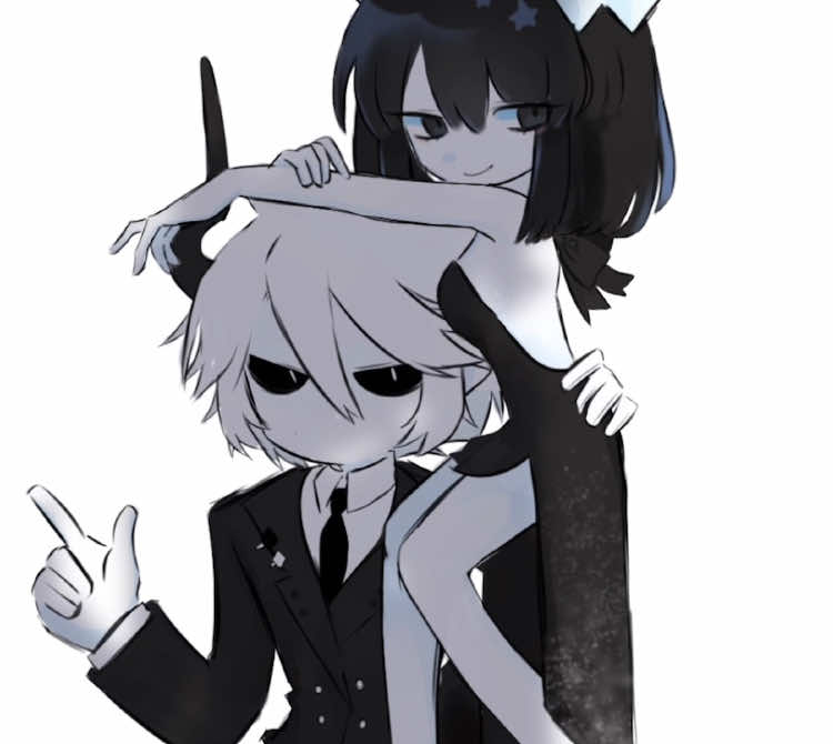 No hands meme! (yes ik im very very late 🥲🖤🤍 Pose/og meme credit: @Ashy ! Tags: #kcalb #etihw #okegom #funamusea #nohandsmeme