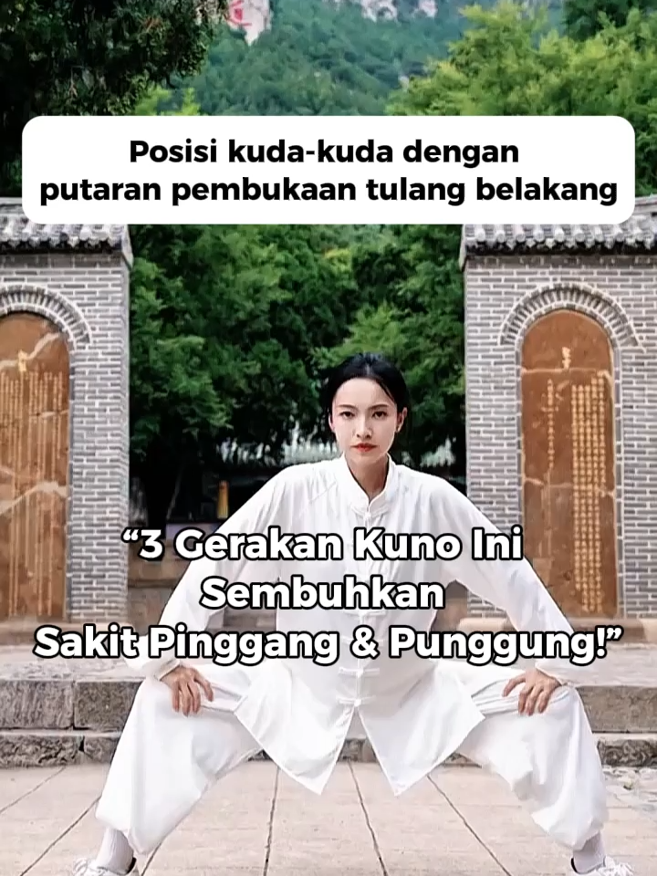 “3 Gerakan Kuno Tiongkok Ini bisa Sembuhkan Sakit Pinggang & Punggung!”  #tipssehat