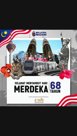 Happy Independence Day Malaysia, #merdekake68tahun #tanahairku #harikebangsaan#2025 #fypage#road1kfollowers#affilatetiktok