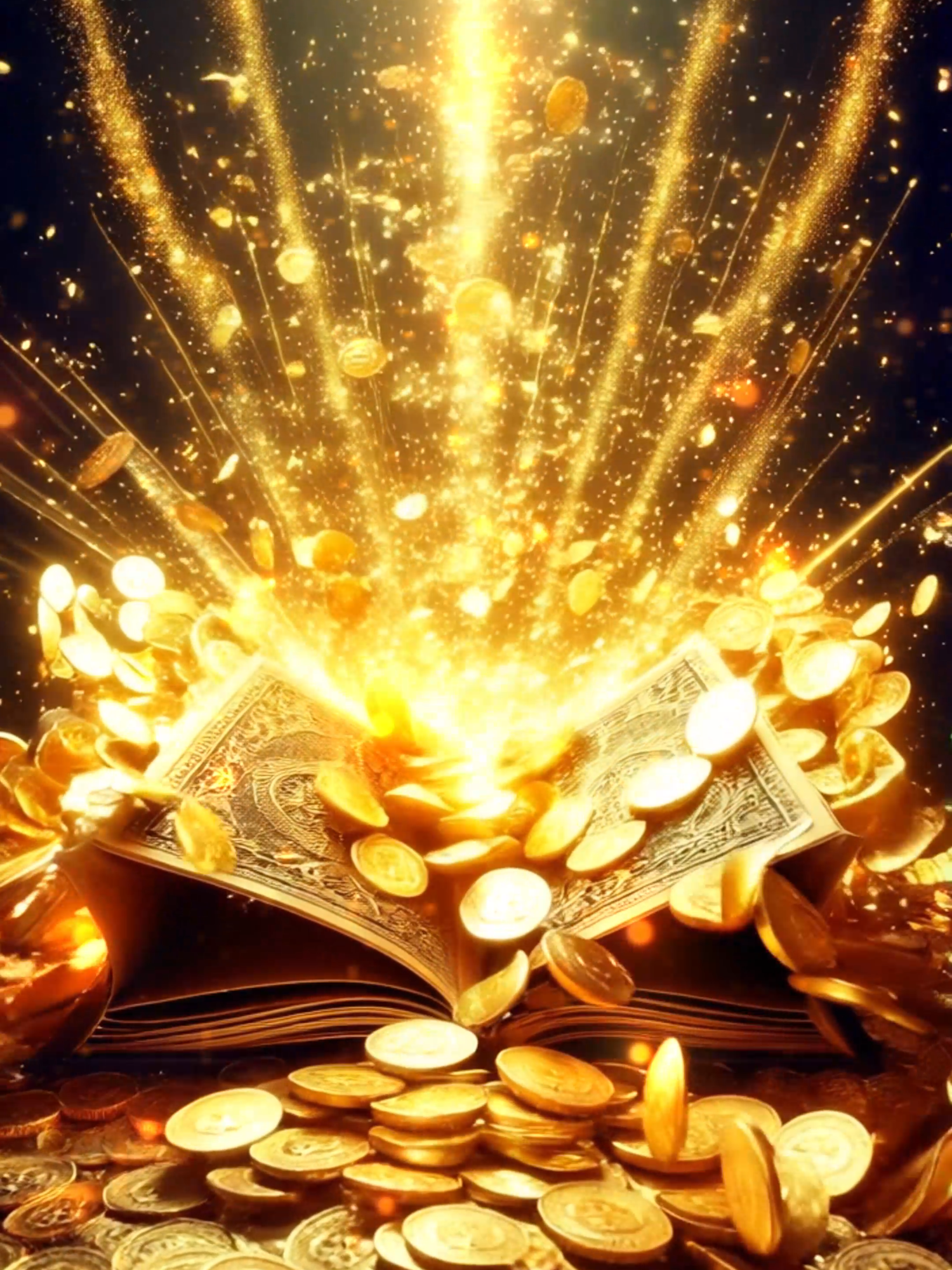 🪄📖A magical book containing the secrets of wealth.💰 #rich #monetaryluck #재물운 #fortune #wealth #돈벼락 #money #fyp