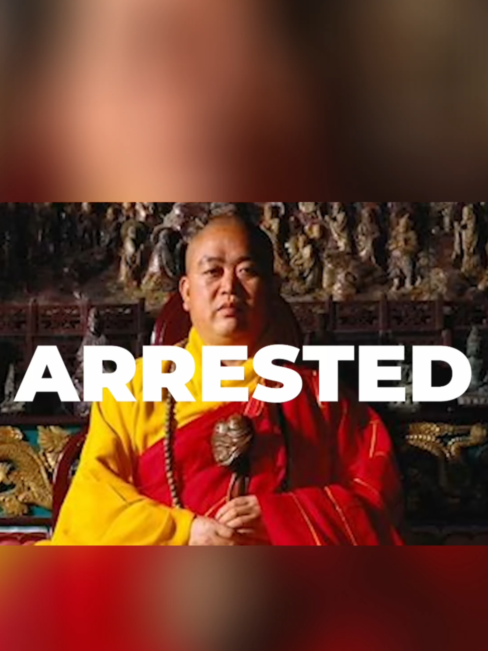 BREAKING NEWS FROM CHINA! #shiyongxin #shaolintemple #arrested #chinanews 