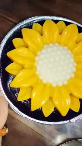 sapin sapin Recipe Using Sunflower Silicon Molder... #fypシ #freerecipe #recipeshare #sunflowersapinsapin #kakanin #extraincome 