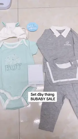 Bubaby set đầy tháng siêu đẹp #bubaby #trendingvideo #trongoisosinh #xuhuong #thoitrangtreem 