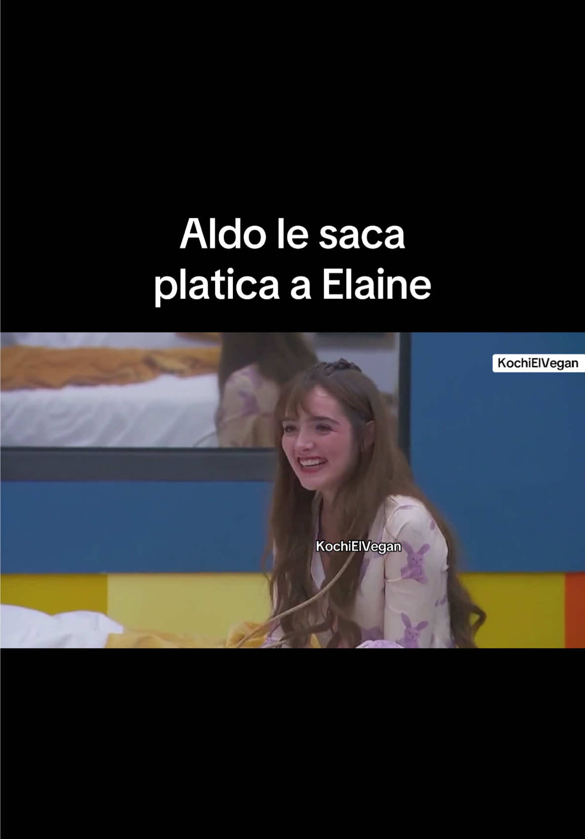 Aldo le pregunta a Elaine en la casa de los famosos México 3 si ya actuó en películas #lacasadelosfamosos #lcdlfc #lcdlfmx #elaineharo #aldodenigris 