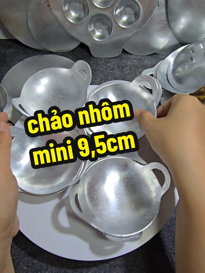 chảo nhôm mini 9,5cm quay sáng tạo nội dung , chơi đồ hàng #nhômminitâyninh  #đồchơimini #chảonhômmini  #chảomini9,5cm #nhômmini  #20mónnhômmini  #đồchơi 