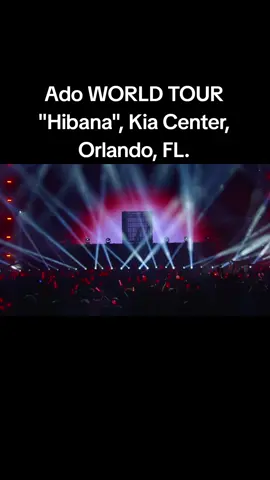 Ado performing live in Orlando Florida. @Ado  #adohibana #hibana #adomination #ado #fyp #adoflorida #adoorlando 