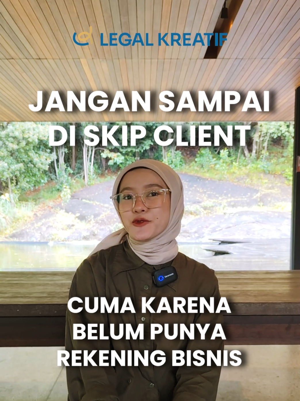Jangan sampai di skip client cuma karena belum punya rekening bisnis!  #pendirianpt #pendiriancvmurah #jasapendirianpt #legalitasusaha #jasapendirianyayasan 