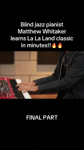 FINAL PART | Incredible!! 👏👏 Matthew Whitaker, American jazz pianist learns Mia and Sebastian’s Theme on the spot in just minutes. 🔥 @Matthew Whitaker  #lalaland #miaandsebastianstheme #jazz #jazztok #piano #pianist #music 