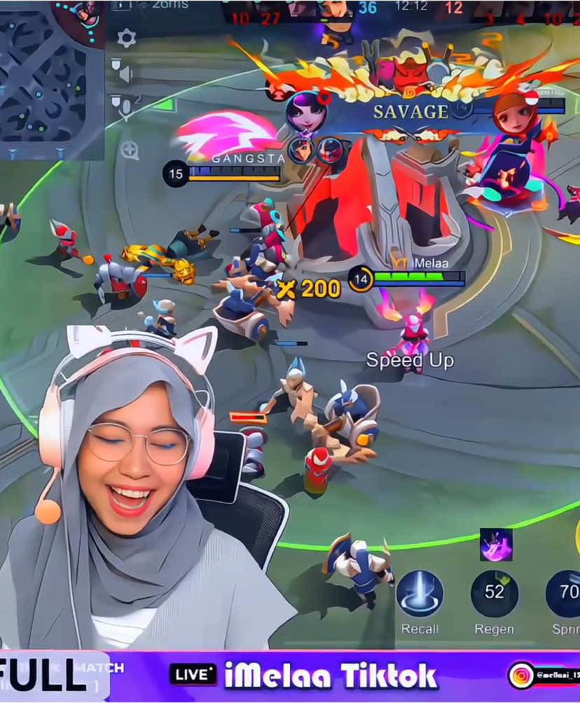 Detik-detik Savage🤣 @BANGJEFF.COM #imelaa #mlbbcreatorbase #MobileLegendsBangBang #mobilelegens_id #MLBBALLSTAR #lylia #savage 