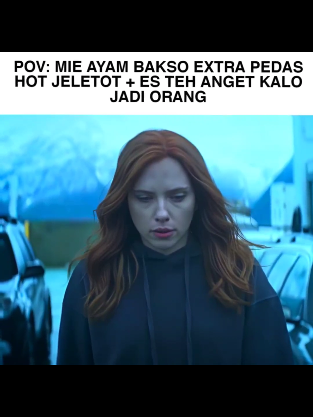 mi ayam berubah jadi atlet lompat tebing jir #natasharomanoff  ..  #blackwidow #scarlettjohansson #avengers #fyp 