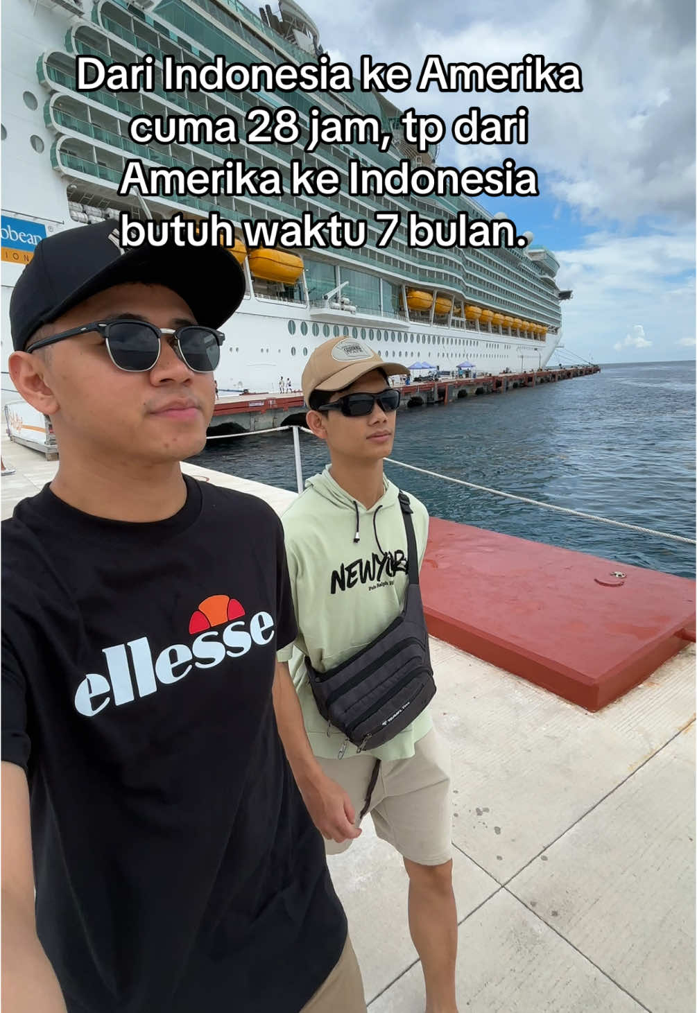 Lagi 5 bulan 💀 #kaburajadulu #fyp #xybca #xybcafypシviral #fffffffffffyyyyyyyyyyypppppppppppp #fypdongggggggggシ #seamenlife #kapalpesiar #pelautindonesia🇲🇨🇲🇨 #newyorkcity #royalcaribbean #royalcaribbeaninternationalcruise #fypシ゚ #odysseyoftheseas #usa 