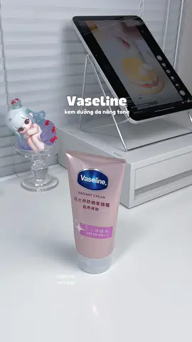 kem dưỡng sáng da nâng tone Vaseline #vaseline #nangtone #duongtrang #chamdabody #hoptaccungunilever 