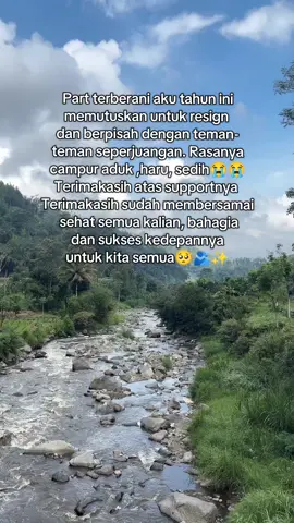Sedih banget hari ini resign dari kerjaan. Bertemu karena pekerjaan dipisahkan oleh keadaan. Terimakasih teman-teman untuk kenangan manisnya, bersukur bisa berkenalan dengan kalian 😭😭 #resign #resignkerja #kerja #quotes #fyppppppppppppppppppppppp 