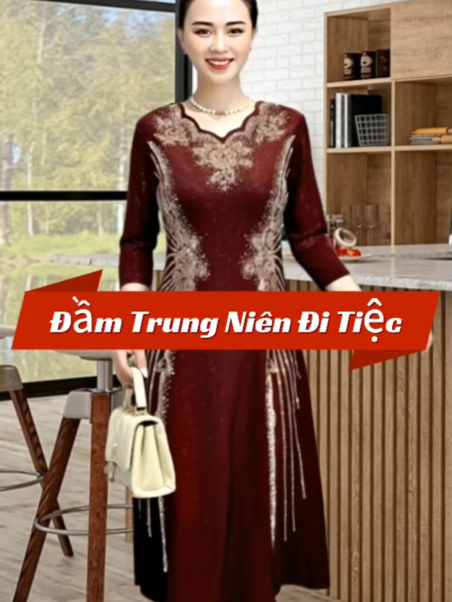 Đầm Đi Tiệc Dáng Lửng + Dáng Dài #dodep #damtrungnien #thoitrangnu #macdep #damthietke #sansale790 