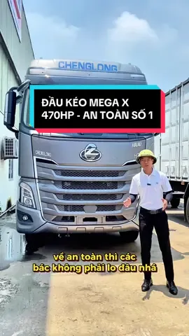 An toàn số 1 - Đầu kéo Chenglong MegaX 470HP. Camera 360, cảnh báo lệch làn, cảnh báo tiền va chạm, cảnh báo buồn ngủ và mất tập trung… #chenglong #chenglonghaiau #daukeo 