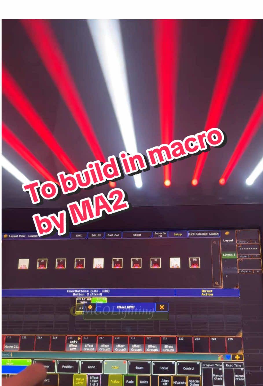 To build in macro by MA2#professionalequipment #ledstagelighting #lighting #stagelightingfactory #stagedesign #ledstagelight #stagelighting #movingheadlight 