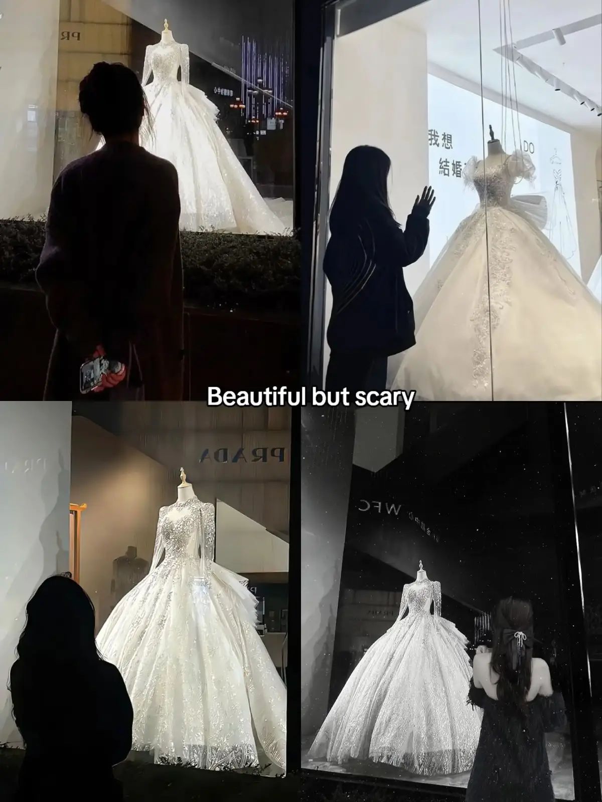 #beautiful #scary #girl #weddingdress #fyp #fyppp 