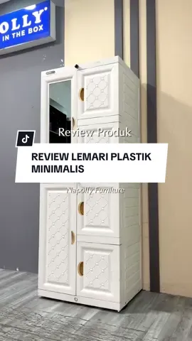 Mari kita review lemari plastik minimalis bertipe MCAB 46C iON by Napolly Furniture. Lemari plastik minimalis dengan desain modern dan simple.  Berwarna putih mawar berserat urat kayu dan bermotif iON.  Yuk order sekarang! #lemariminimalis #lemariplastik #lemarinapolly #furnitureplastik #napollyfurniture #lemariplastiknapolly