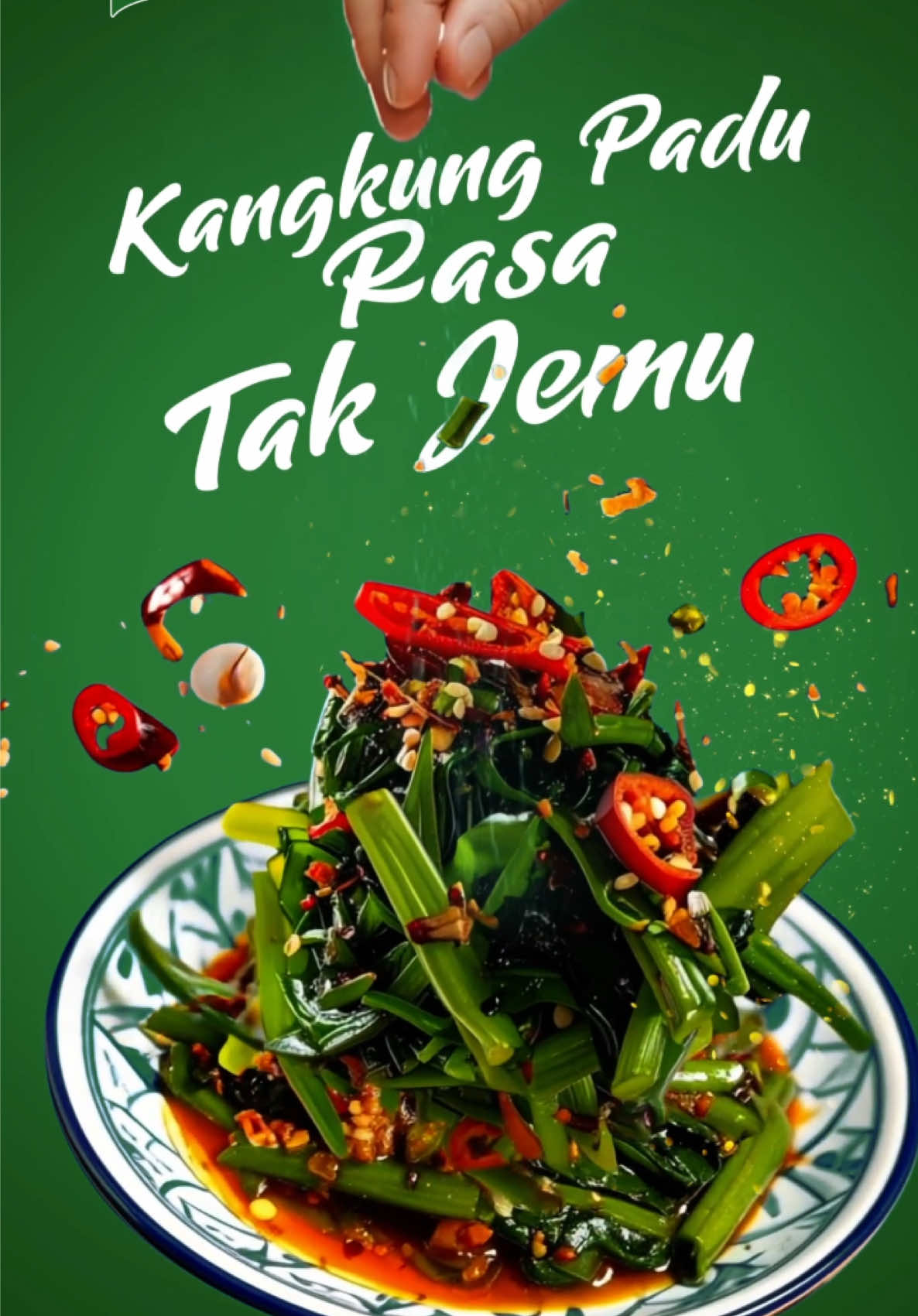 Tumis kangkung dengan Knorr Pasti Sedap, aroma bawang putih dia naikkan selera walau hidangan simple 🤤. Rasa pun padu, tak jemu ulang berkali-kali 🫶🏻! #KnorrPastiNgam #PastiSedapPastiNgam #PastiSedapTanpaMenambahGaram