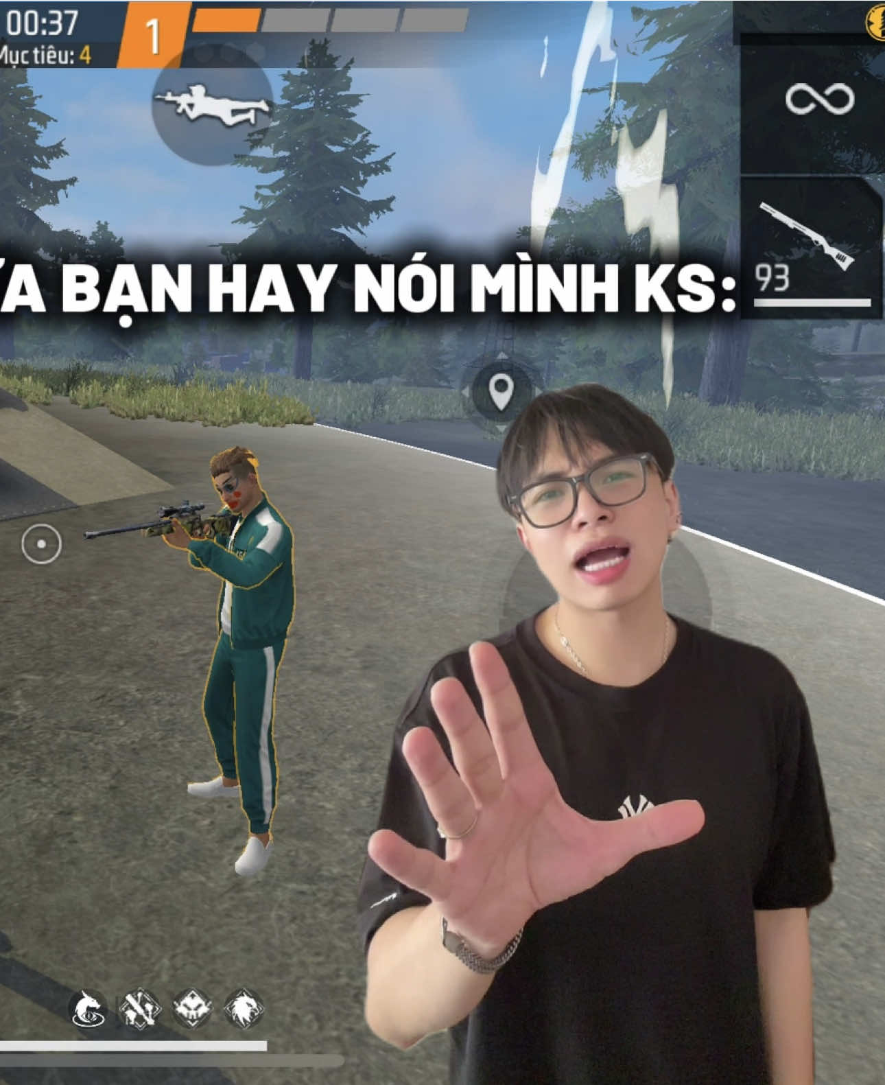 Gửi đứa bạn thân nói mình ks! 🥹 #WhatToPlay #Jeeker #GamingOnTikTok #TroChoiConMucFF #freefire 