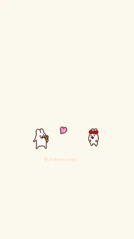 😘❤️ #うさぎ #シャボン玉 #イラスト #rabbit #アニメーション #animation #Love 