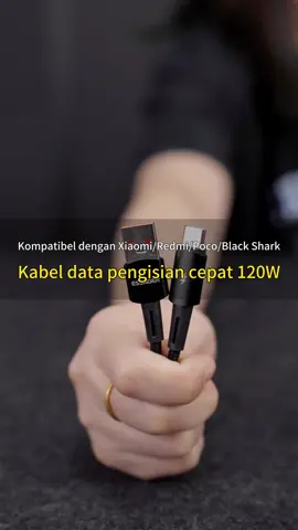 📱🔋⚡️ Kabel pengisian daya cepat Xiaomi 120W khusus kami tidak hanya mendukung pengisian daya 120Wmax, tetapi juga mendukung pengisian daya cepat 90W/67W/33W👍🤩#essager #foryou #3c #fyp #charging #fastcharging #charger #redmi #xiaomi #poco #120wfastcharge #cable #datacable #cables 