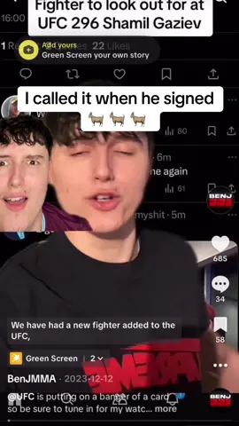 I called it 