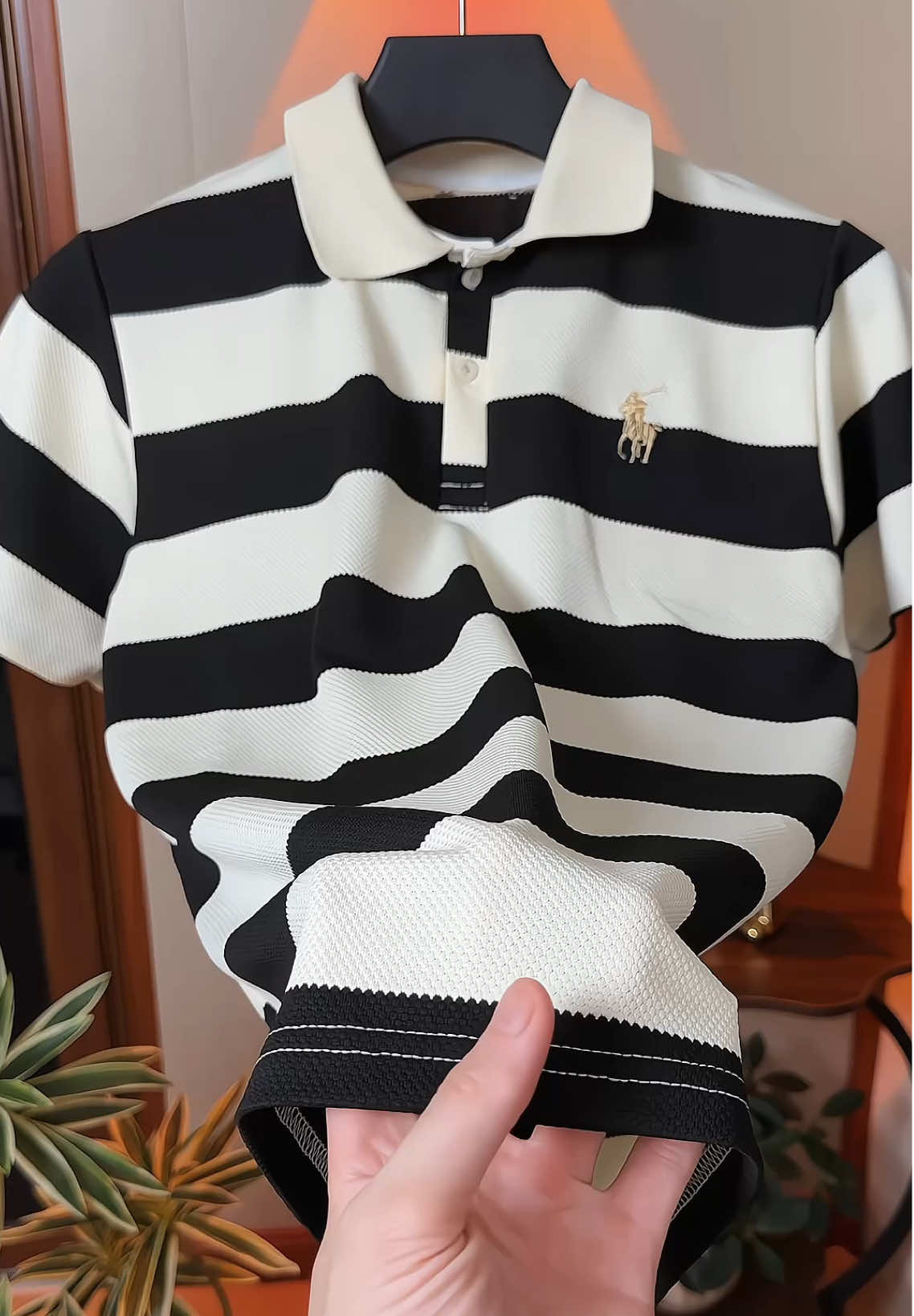 Áo polo thêu ngựa#reviewdonam #reviewquanao #reviewthoitrang #aopolo #aopolonam #aopolodep #xuhuongtiktok #xuhuongtiktok 