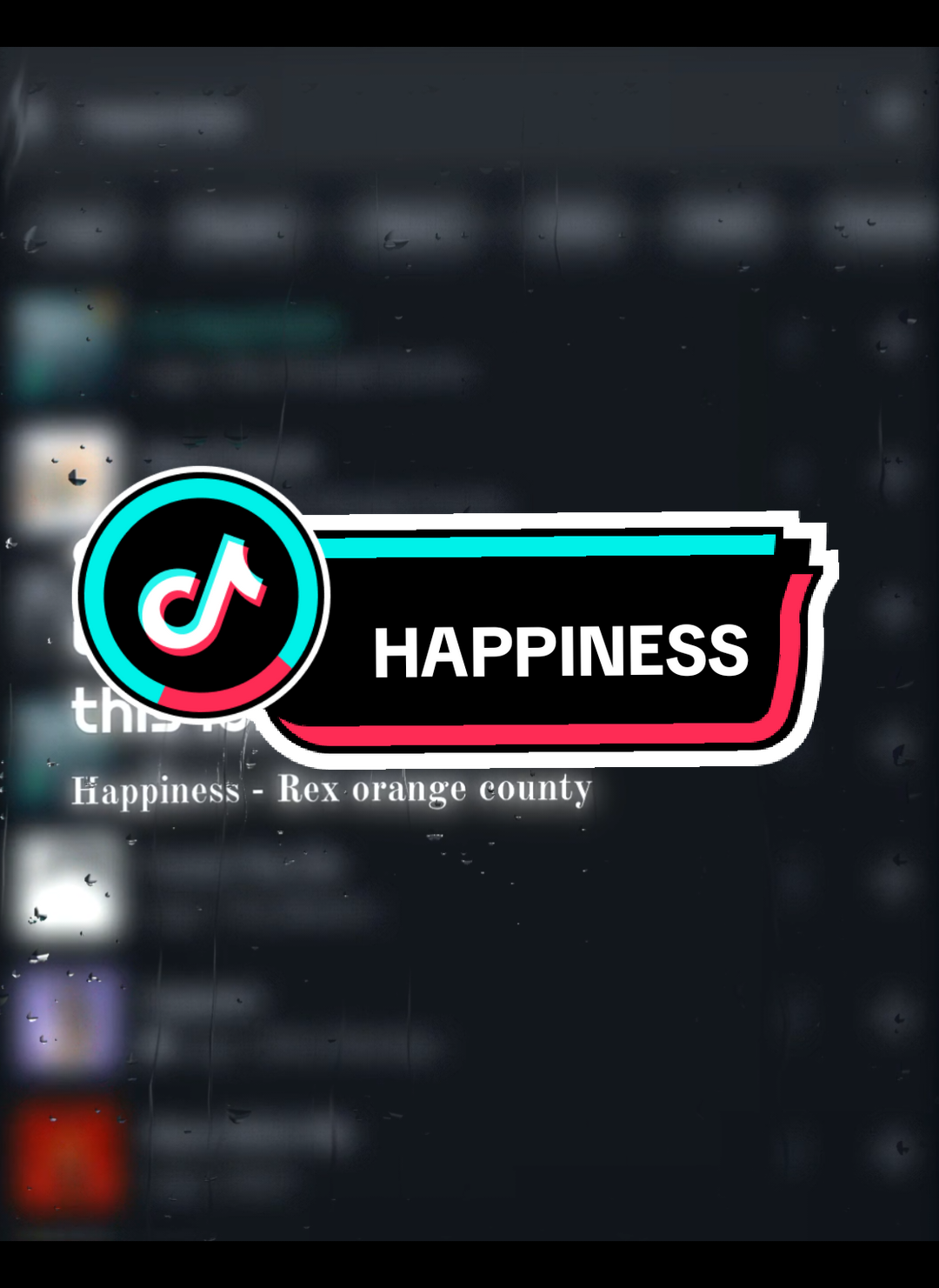 judulnya happiness  liriknya ngeness #zoldycknewera #spotify #fyp #foryoupage #lyrics #100k #overlaylyrics #happiness #rexorangecounty 