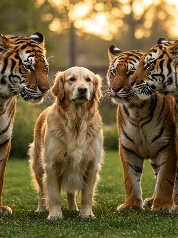 Golden Retriever Raised Three Tiger Cubs – What Happened Two Years Later is Unbelievable #tigers #goldenretriever #shortstory #tales #emotionalstories #animalrescue #emotional #wildlifephotography #wildliferescue #animalfriends #learnenglishthroughstory #dogstory #animallovers #shortfilm  What happens when a loyal dog adopts three abandoned tiger cubs? This emotional true story will leave you breathless. 🐶🐯🐯🐯 From a quiet animal rescue center to a bond stronger than blood, this powerful tale follows Maya — a brave dog who raised three tiger cubs like her own. But no one expected what happened two years later… If you love heartwarming animal stories, emotional reunions, and unbelievable real-life moments, this is a story you won’t forget. 📽 Watch till the end — the final scene will bring tears to your eyes. ✅ Perfect for fans of: Animals saving animals Dogs and tigers living together Real animal rescue stories Emotional animal reunions Mother dog adopts wild animals Unlikely animal friendships Animal sanctuary life Tearjerking rescue transformations 💬 Comment below: Would YOU ever imagine a dog raising tigers? 📌 Subscribe for more true animal stories that touch the heart. #DogAndTigers #AnimalRescue #TrueStory #AnimalBond #UnlikelyFriends #ViralAnimalStory #DogAdoptsTigers #AnimalReunion