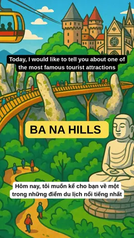 English Listening - Ba Na Hills (A2/B1)  #luyennghetienganh  #hoctienganh  #tienganhgiaotiep  #learningenglish  #tienganh 