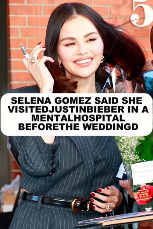 SELENA GOMEZ SAID SHE VISITEDJUSTINBIEBER IN A MENTALHOSPITAL BEFORETHE WEDDINGD #fyp #famous #gossip #justinbieber #selenagomez  